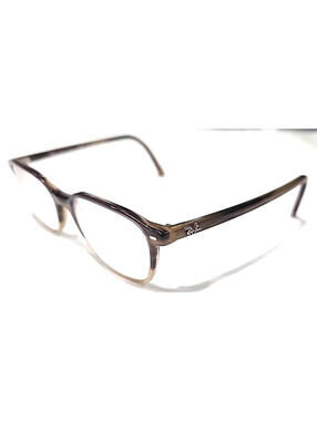 Ray Ban RB5393 Leonard 8107 Brown Square Eyeglasses Frame 49-17 145